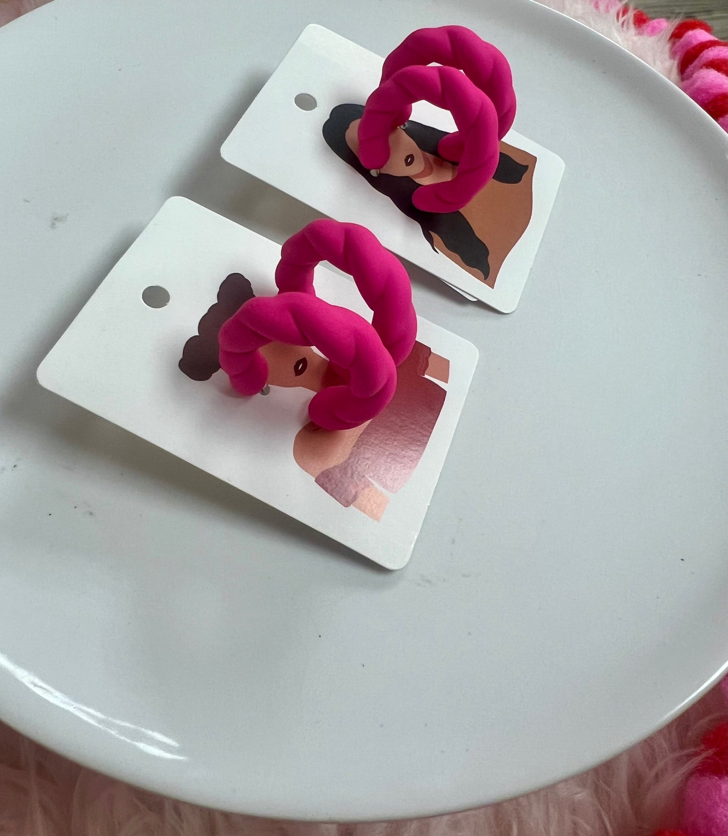 Clay Ribbon Hoops