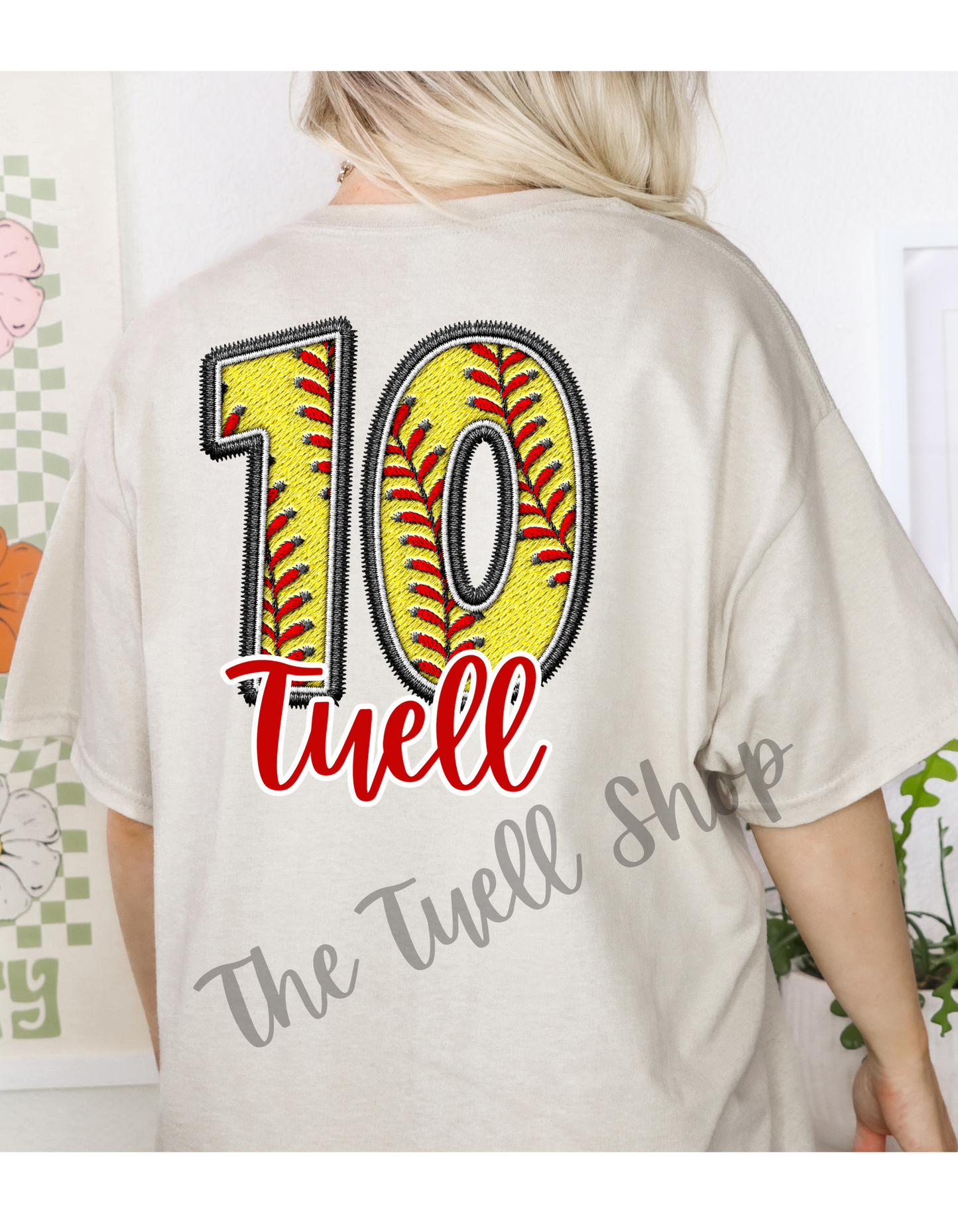 Customize Softball Tee