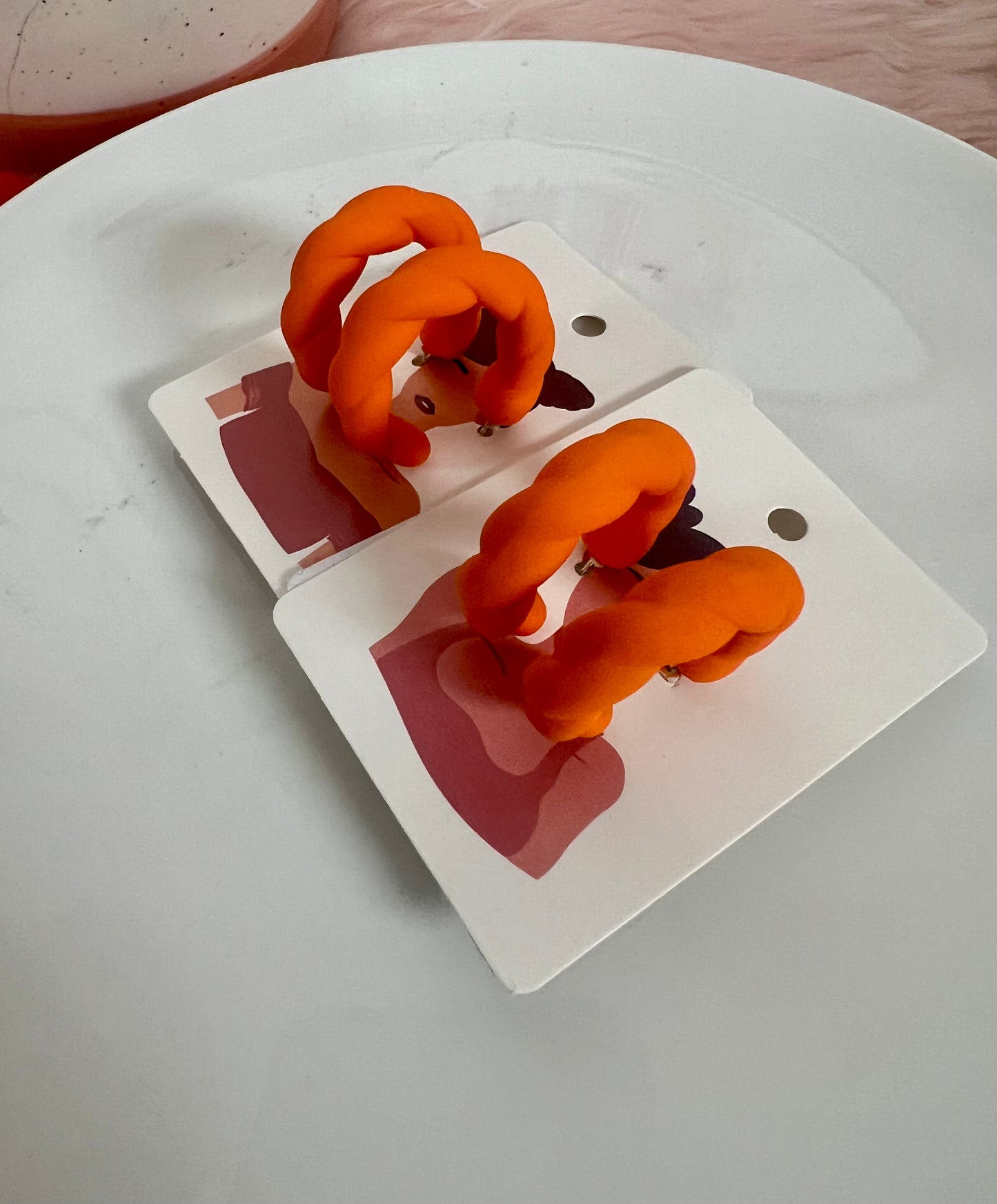 Clay Ribbon Hoops