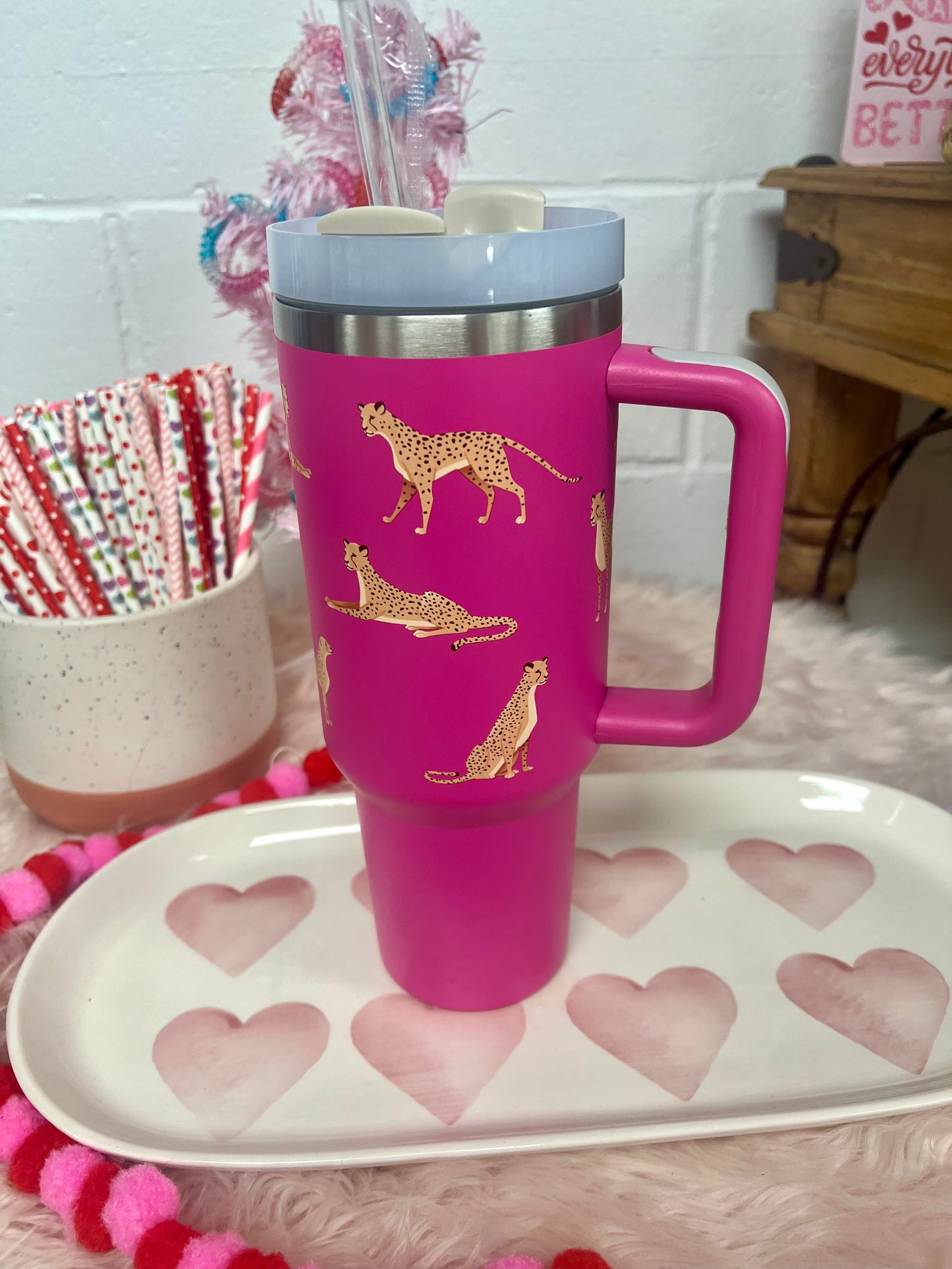 Cheetah 40oz Tumblers