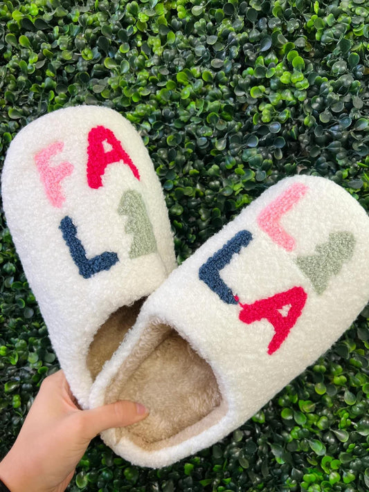 FA LA LA LA Slippers