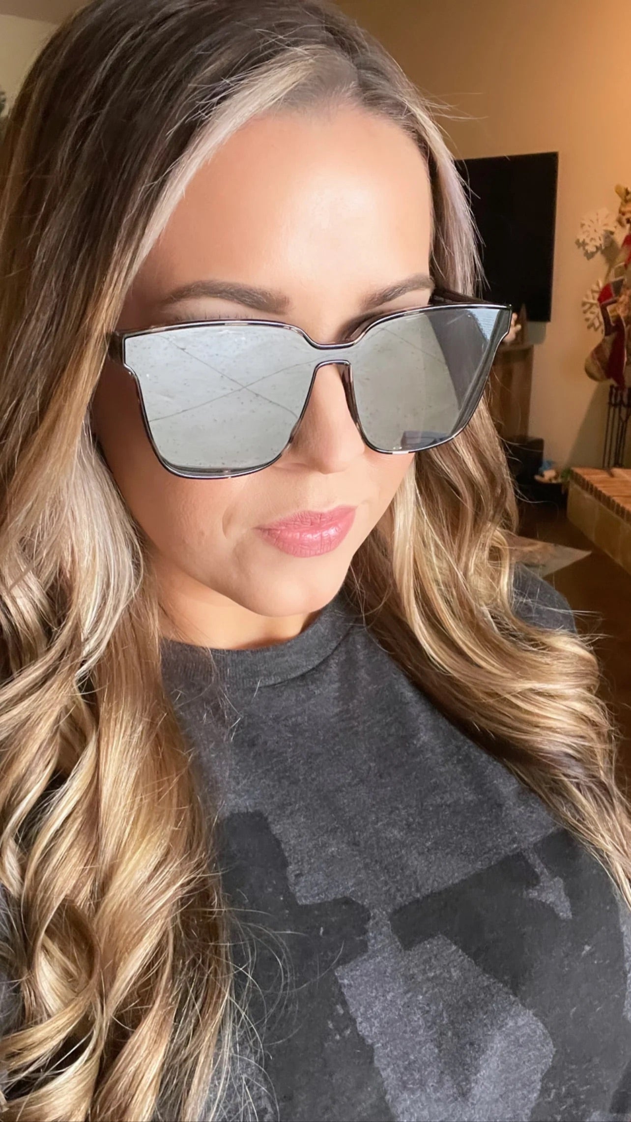 NYX Silver Sunglasses Polarized