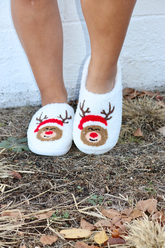 Reindeer Slippers