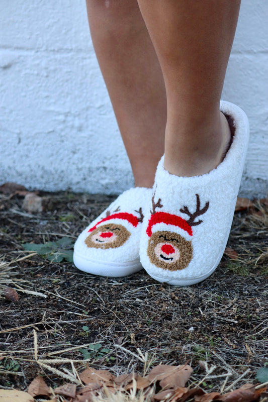 Reindeer Slippers