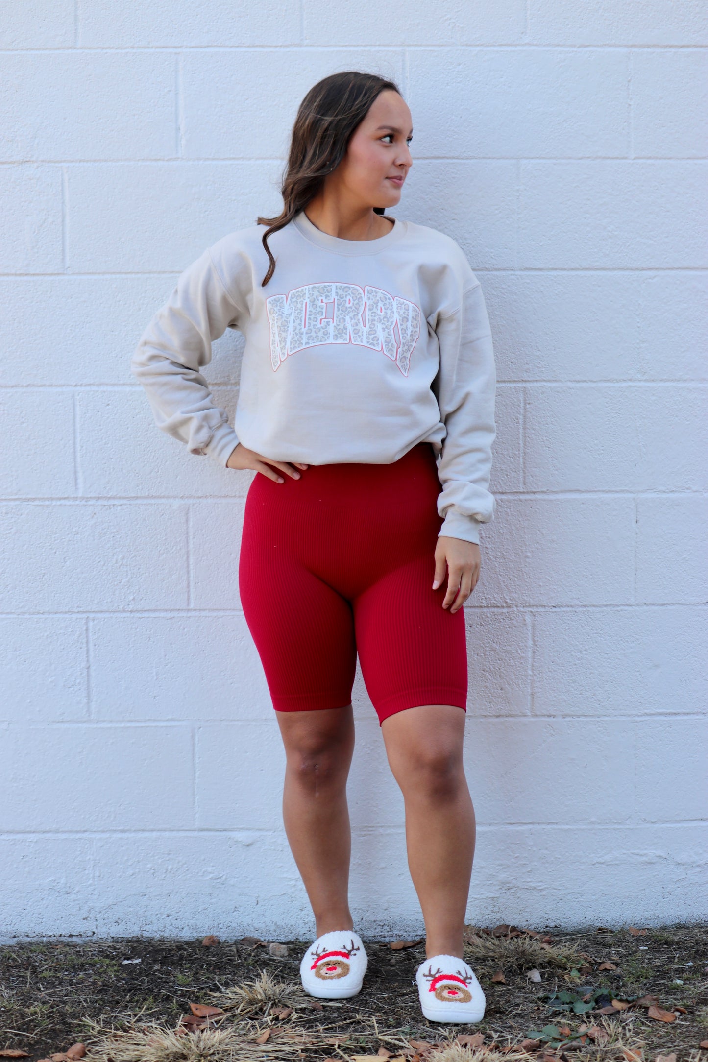 Seamless Ribbed High Waisted Biker Shorts