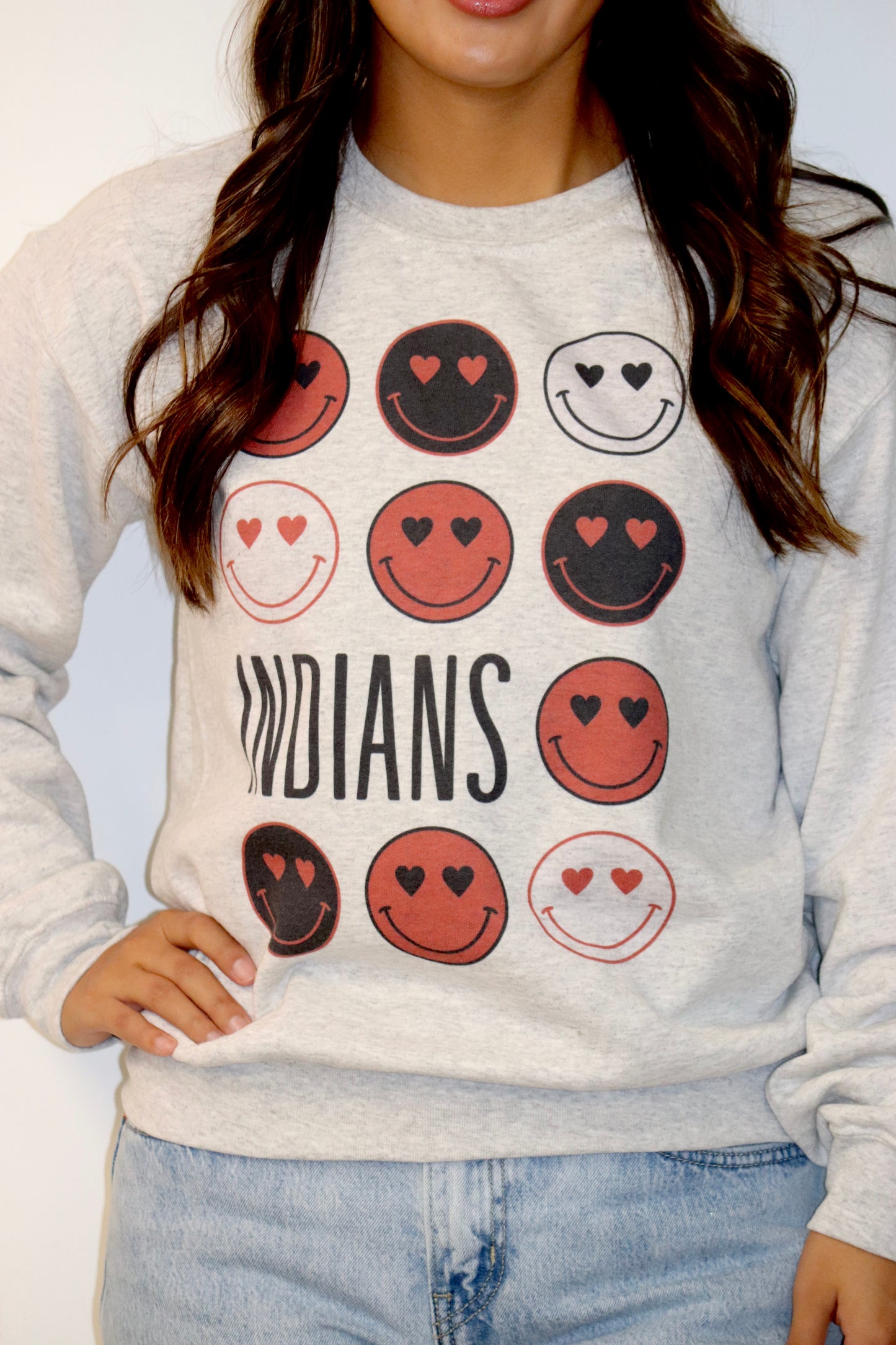 Indians Smiley Face