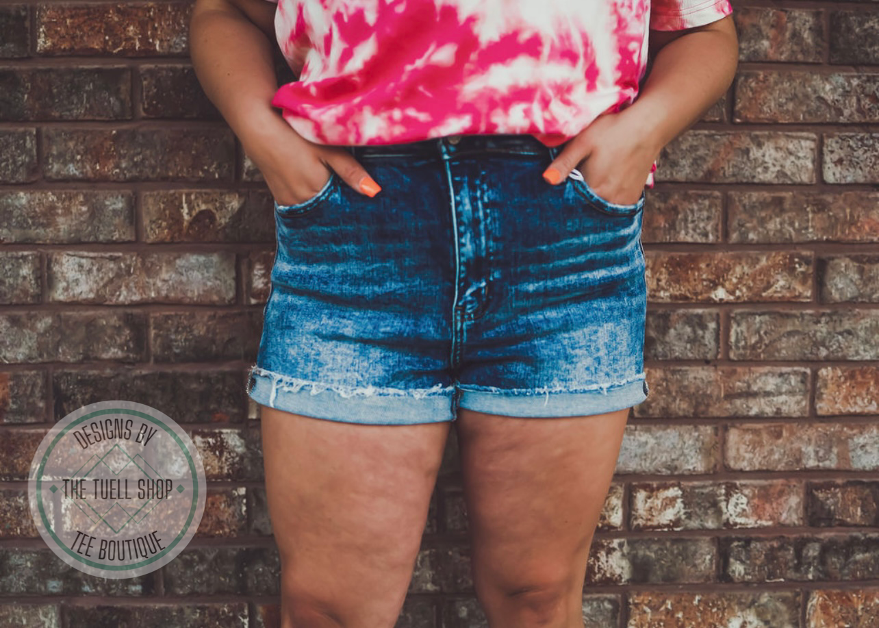 High Rise Stretch Denim