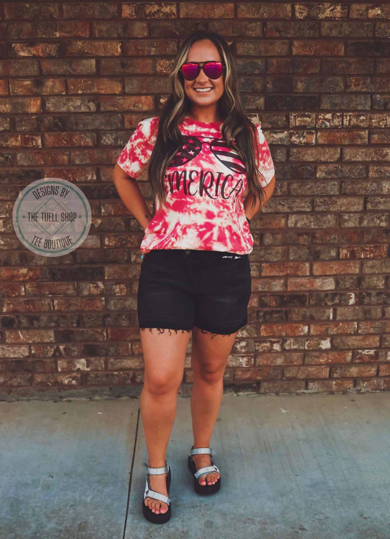 Criss Cross WB Denim