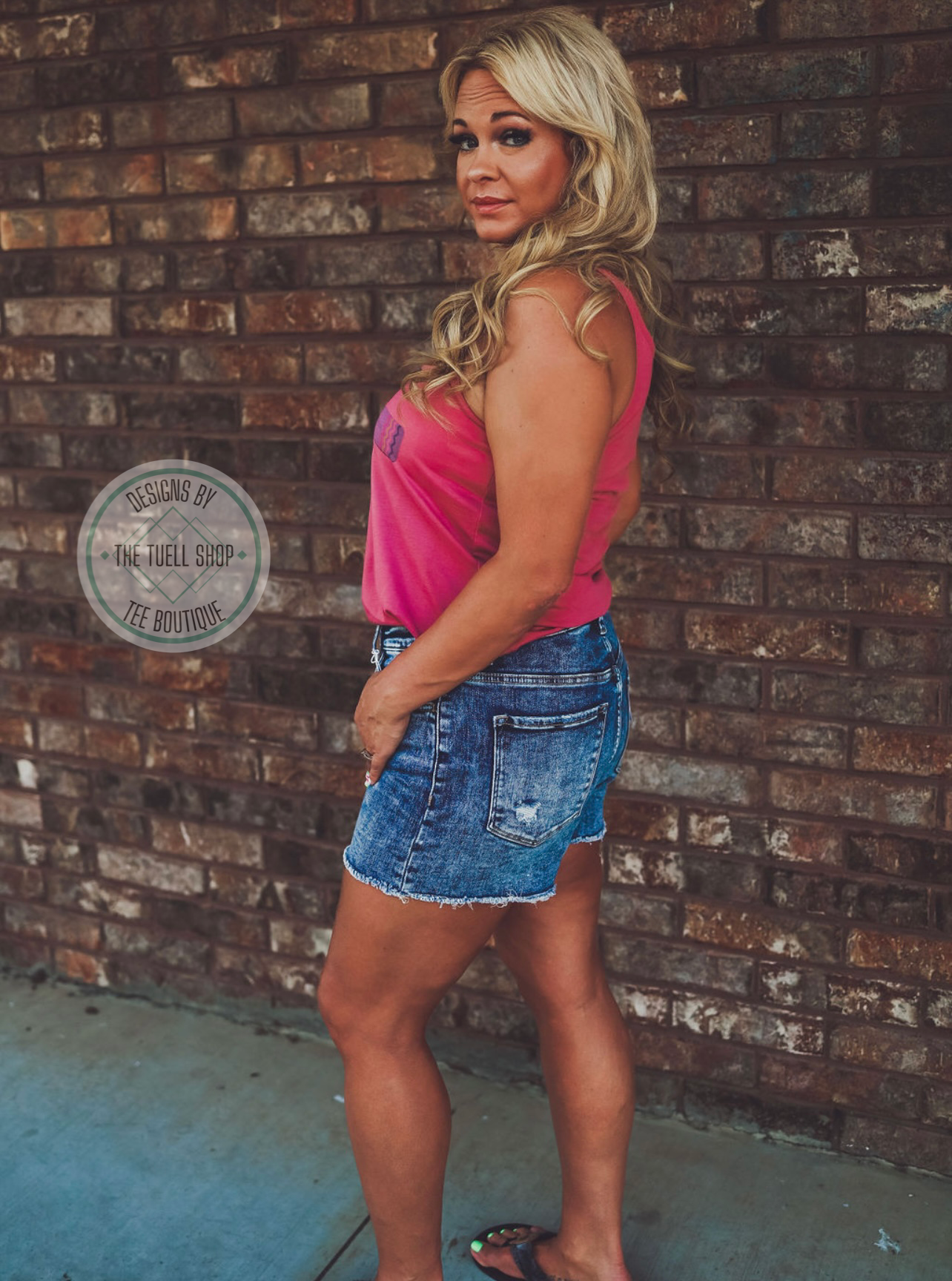 High Rise Stretch Denim