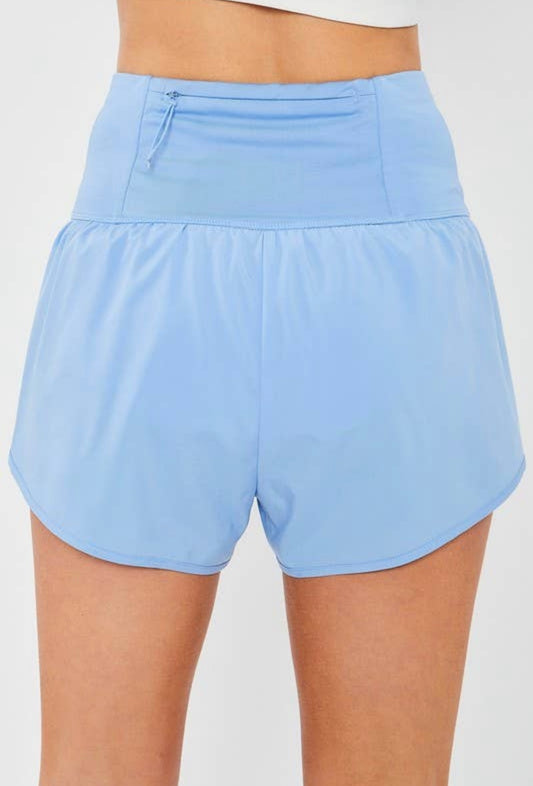 Woven Solid Shorts