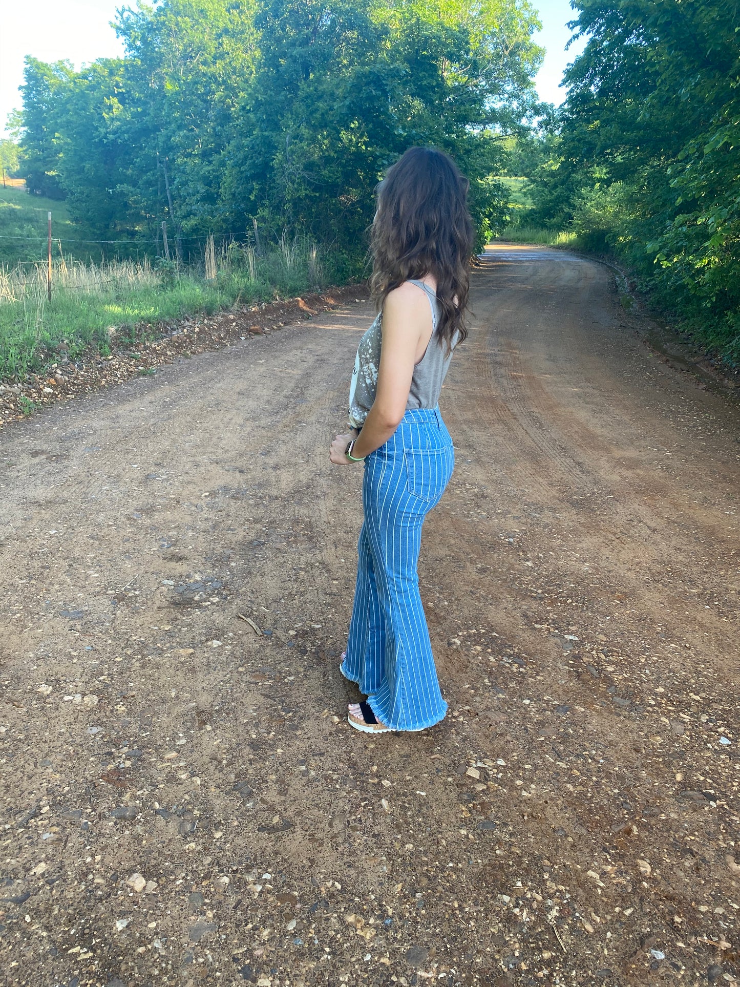 Cello High Rise Flare Jeans