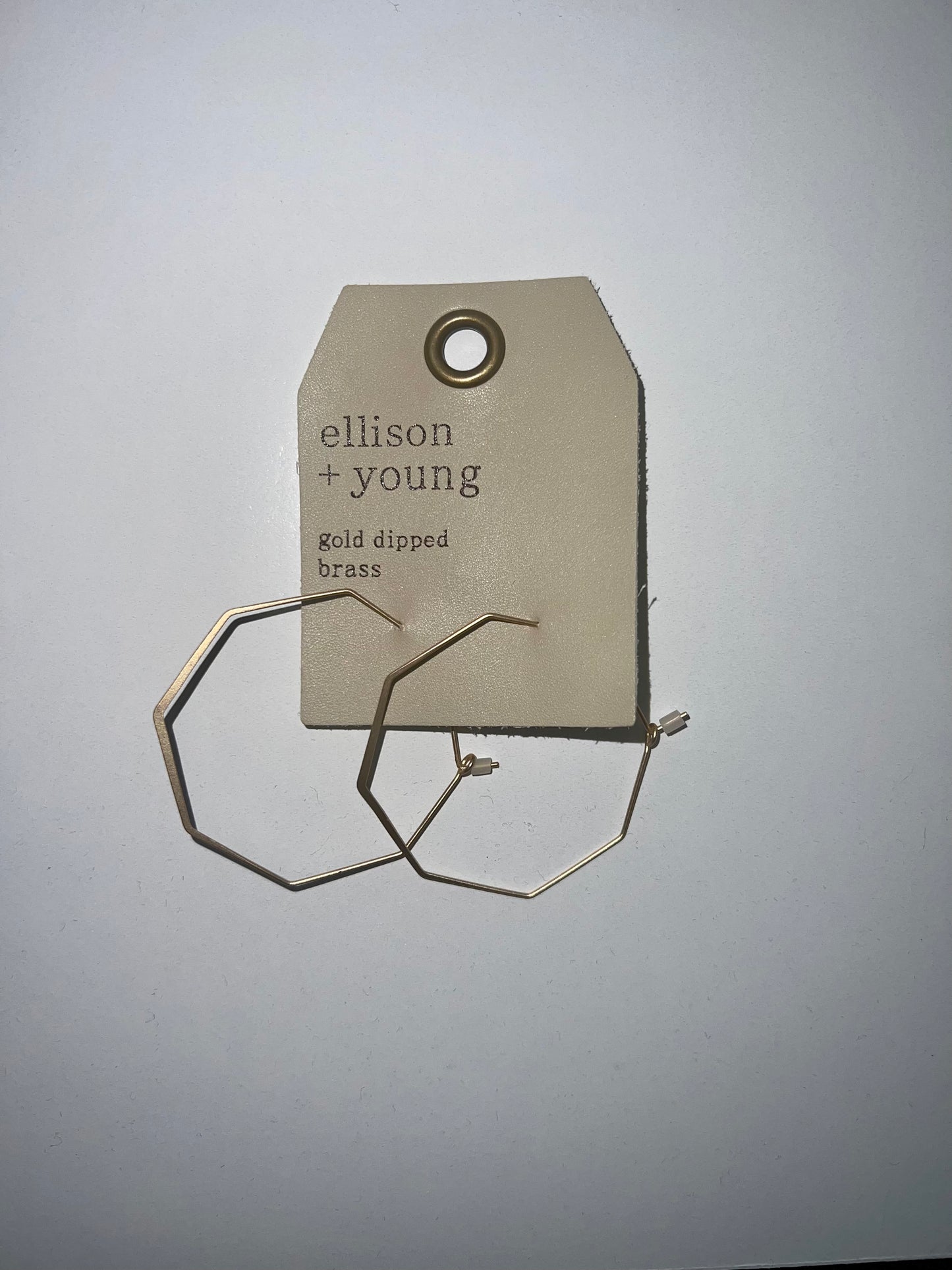 Octagon Earrings