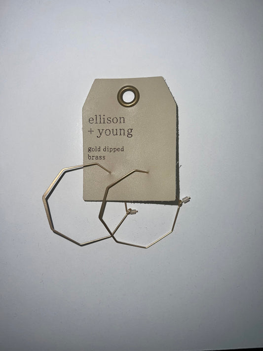 Octagon Earrings