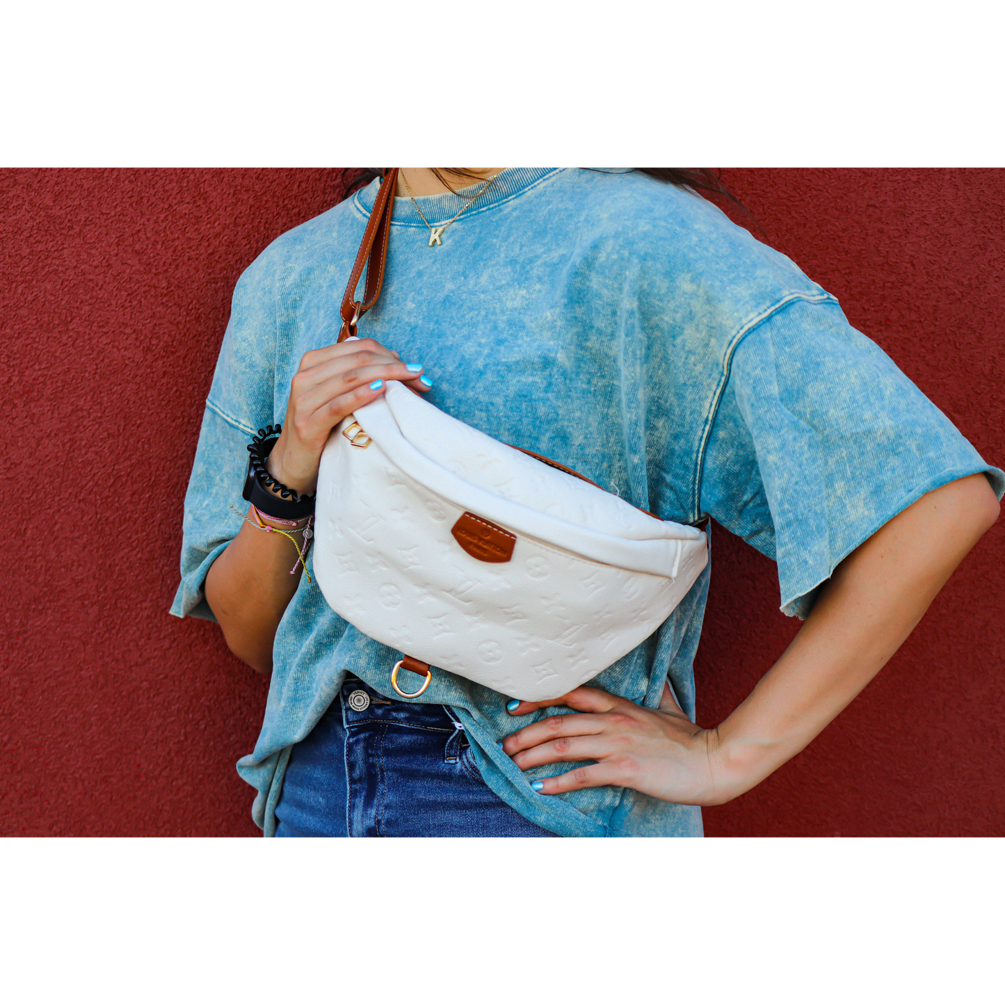 Embossed Bum Bag