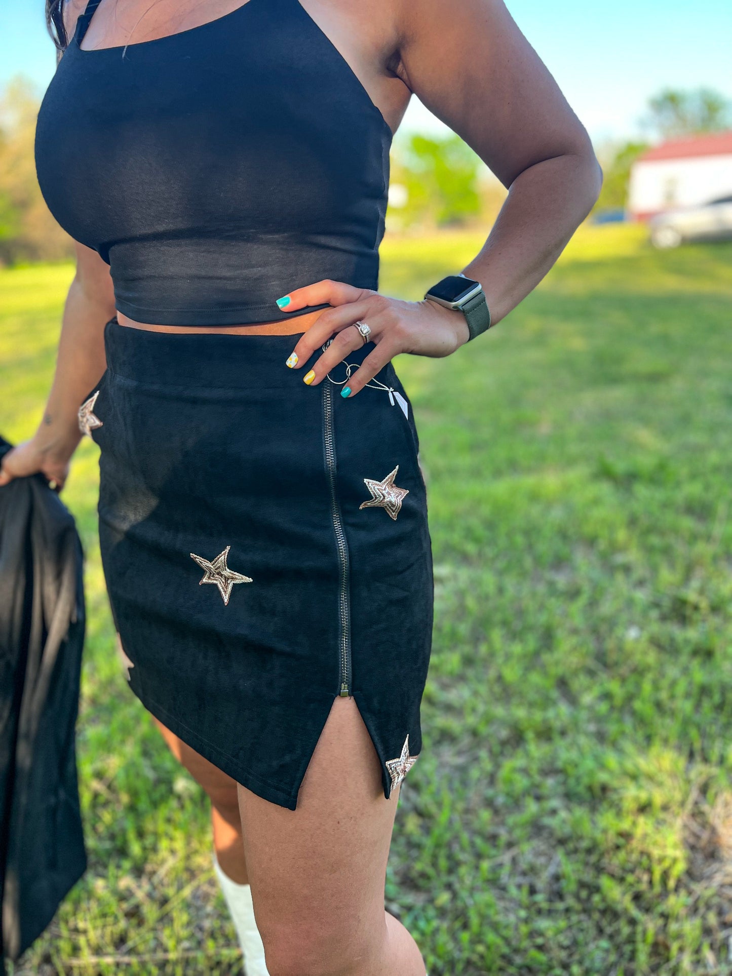 Velvet Star Skirt