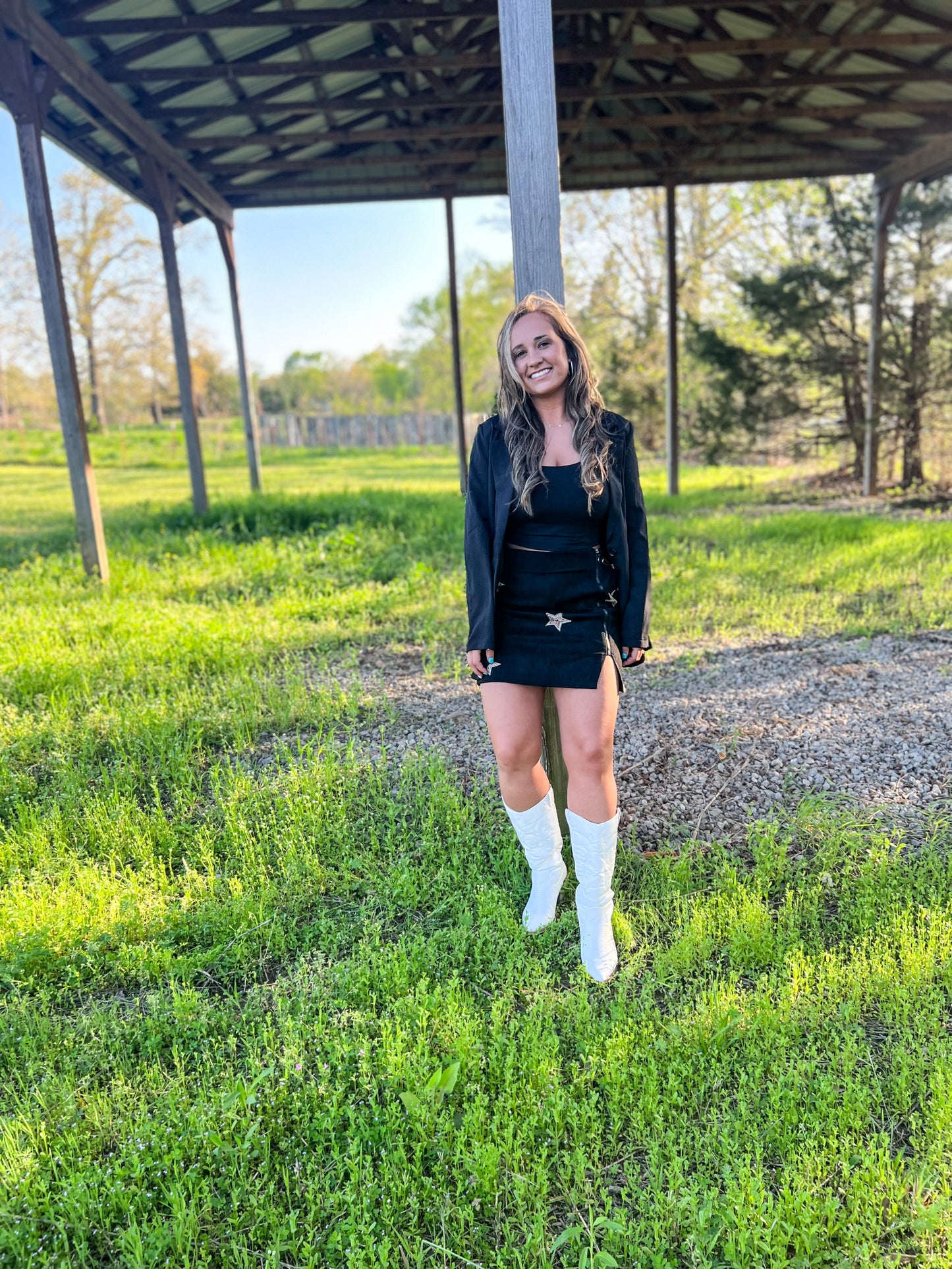 Velvet Star Skirt