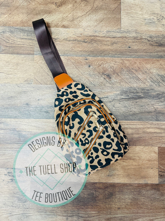 Leopard Sling Bags