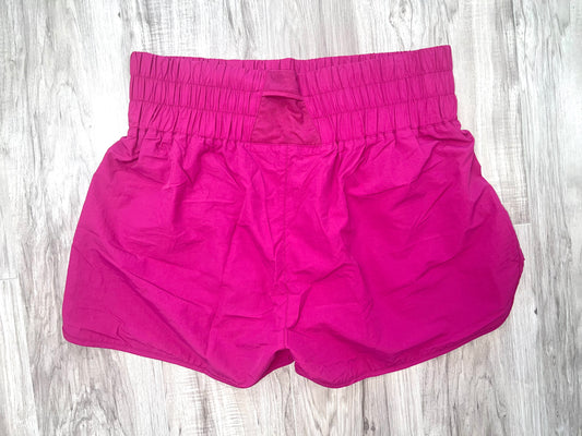 PL Smocked High Waistband Running Shorts