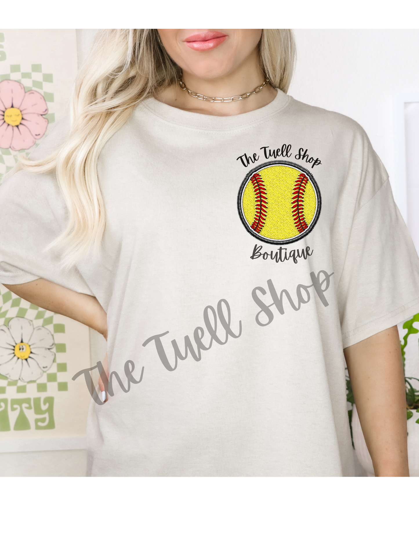 Customize Softball Tee