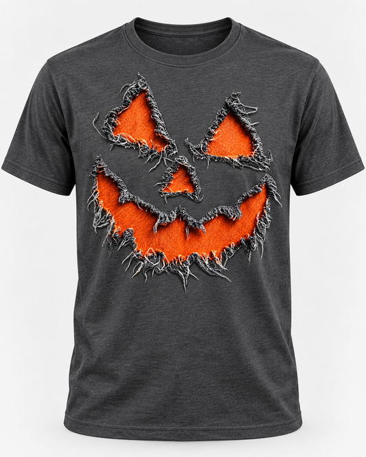 Shredded Pumpkin Face