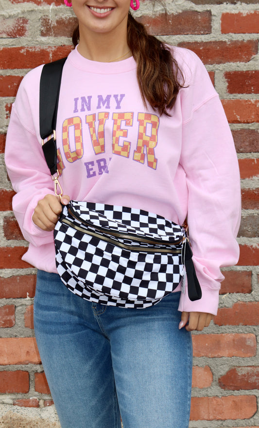 Raya Checker Bum Bag