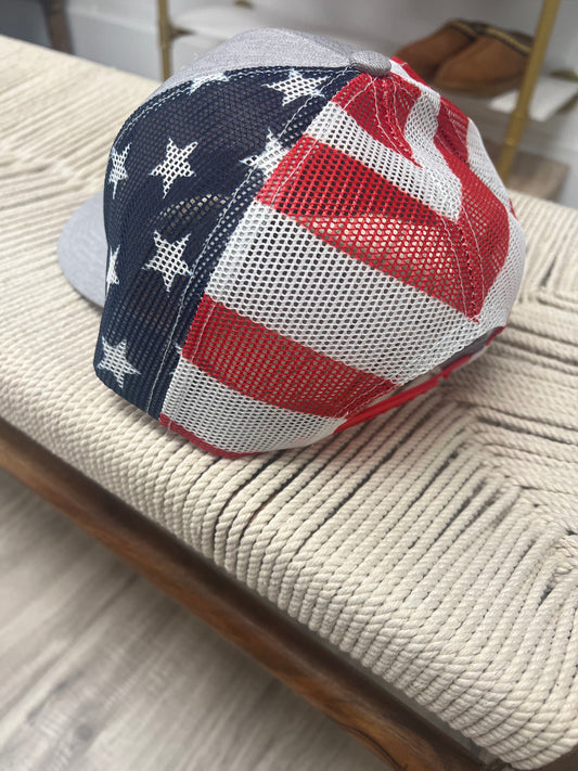 BigFoot American Flag Cap