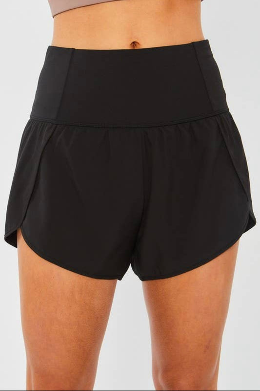 Woven Solid Shorts