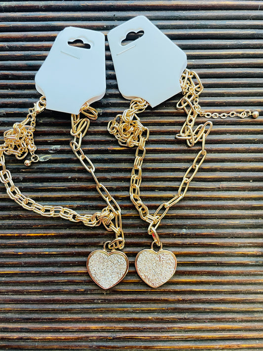 Gold Heart Necklace