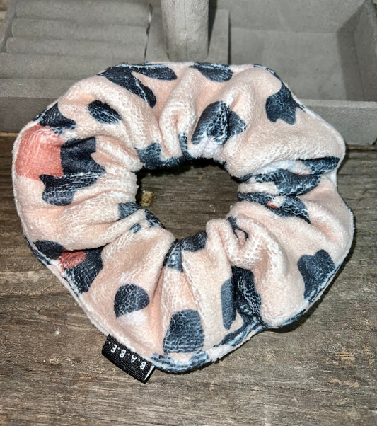 Leopard Micro Fiber Scrunchies